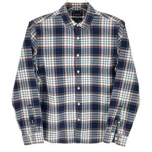 Banana Republic Shirt‎ Mens Soft Wash Standard Fit Button Down Plaid Cotton- M